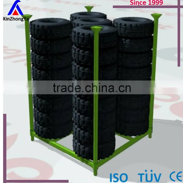 Tires Storage Stackable Metal Pallet photo-3