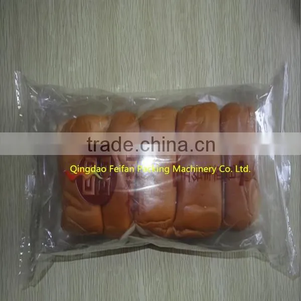 Servo Motor Control Automatic Baguette Bread, Croissants Horizontal Flow Packing Machine photo-4