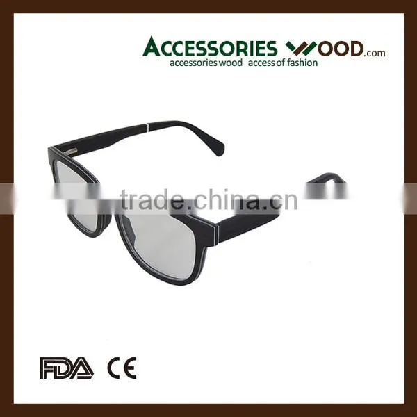 2016 Wooden Optical Glasses With Polarized Lenses and Customized Logo in Fashion Style for Unisex photo-2