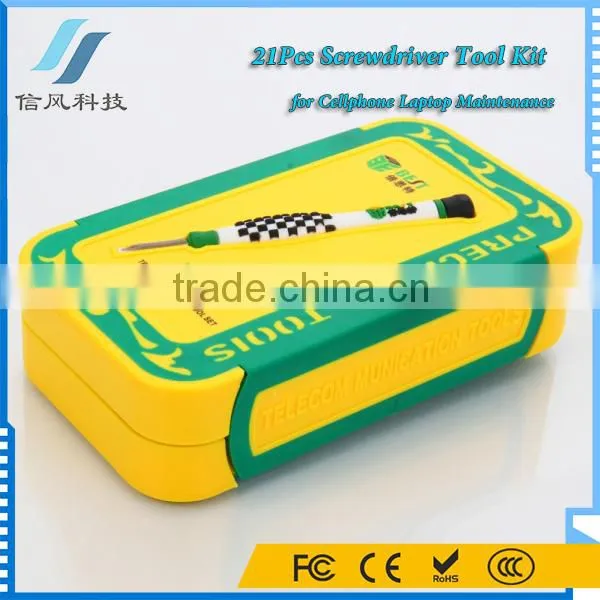 BST-8923 21Pcs Mini Pocket Screwdriver Set Computer Maintenance Tool Kit photo-5