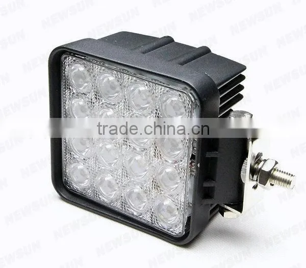 15w 18w 27w Available 48w 12v Led Work Lighting 4000 Lumen Spot Beam/flood Beam IP67 for Offroad photo-3