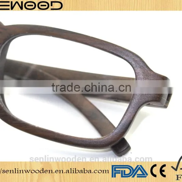 2016 New Customs Bamboo Optical Wooden Sunglasses Wholesale Made in China for Women photo-4