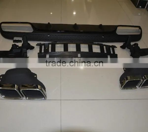 Rear bumper Diffuser kits For Mercedes Benz W205 C63 AMG