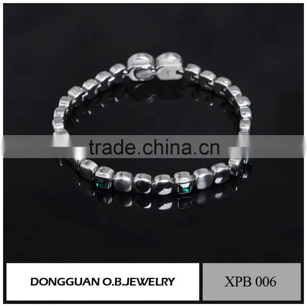 Wholesale Jewelry Factory Crystal Rhinestone Bracelet/AAA cz Setting Bracelet photo-4