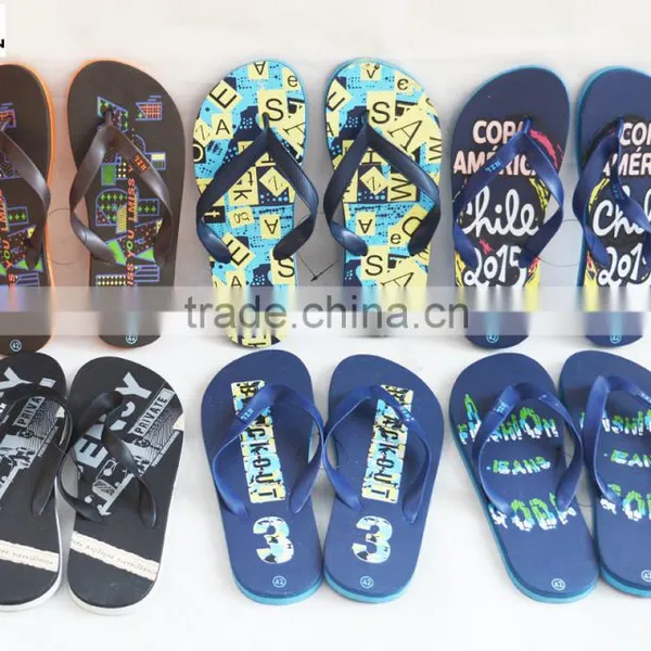 2016 New Arrival EVA Boys Flip Flops Beach Slippers photo-5
