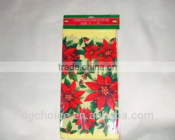 Best Selling Retail Cheap Table Cloth Custom Printed Plastic Table Cloth Made in China Merchandise photo-6