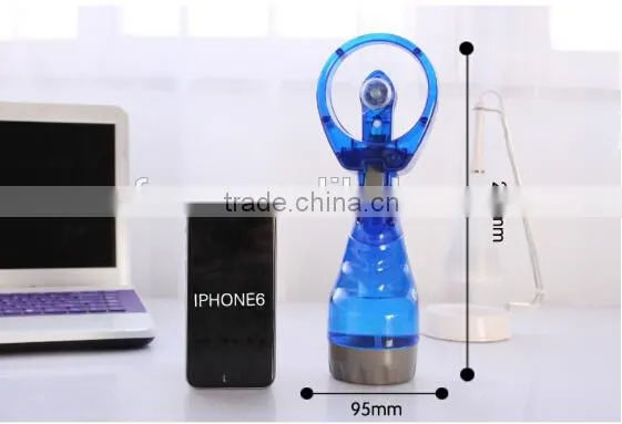 Good Design Water Mist Spray Fan / Portable Water Fan / Water Bottle Spray Fan photo-3