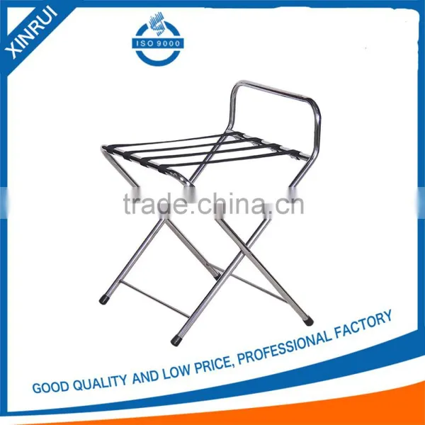 2016 Good Quality Stainless Steel Brushed Luggage Rack for Hotel photo-2