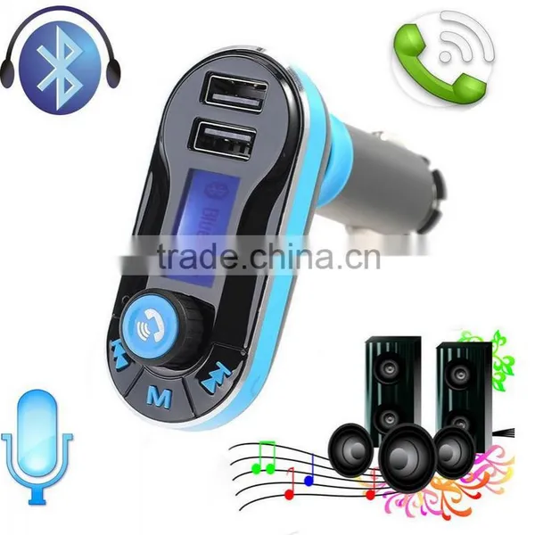 Wholesale High Quality Car fm Transmitter Bluetooth Wireless fm Transmitter
