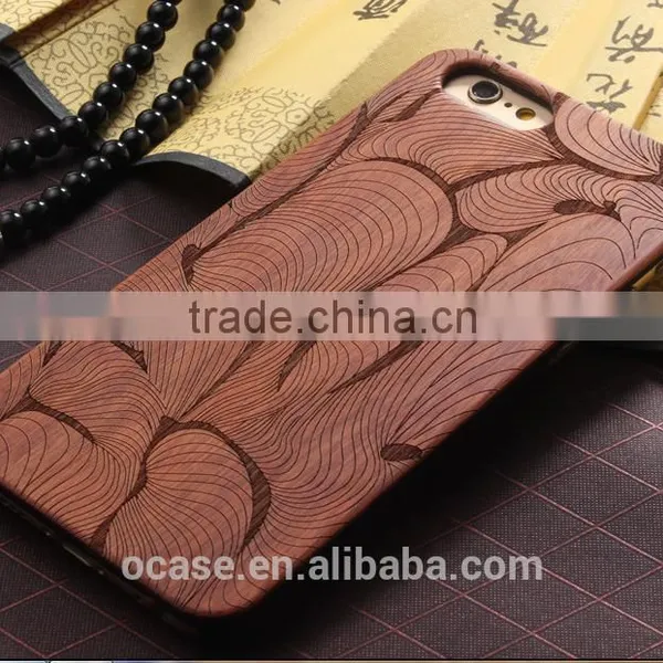2016 Custom Engrave With Bumper Wooden Case for Iphone 5 5s. photo-5