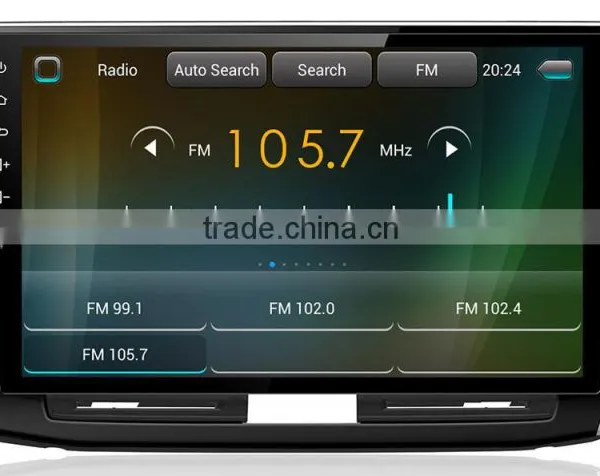 Funwin HD 1024*600 Android Car Dvd Navigation System For Volkswagen Passat 2016 Car Radio TV Dvd photo-3