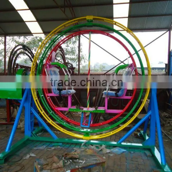 Amusement Park Human Gyroscope Ridessports Playground 3D Equipment photo-2