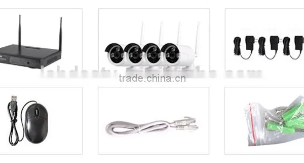 LS VISION IR Night Vision Economical 4CH 720P Camera Wireless NVR Kit photo-6