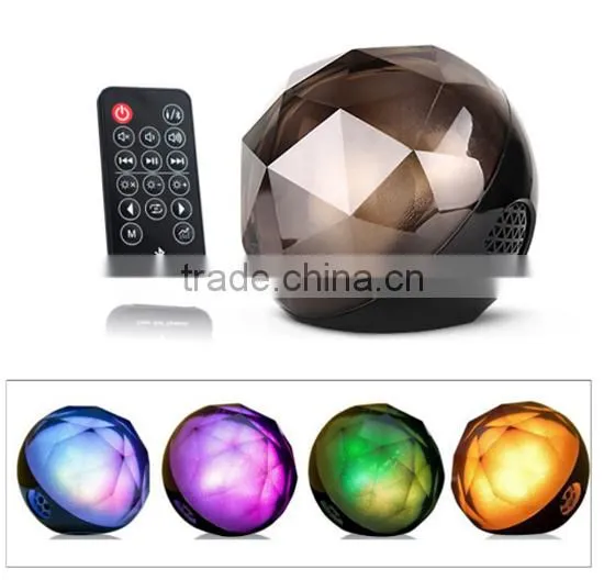 High Quality Magic Color Ball Wireless Bluetooth Speaker Portable control LED for Iphone M31
