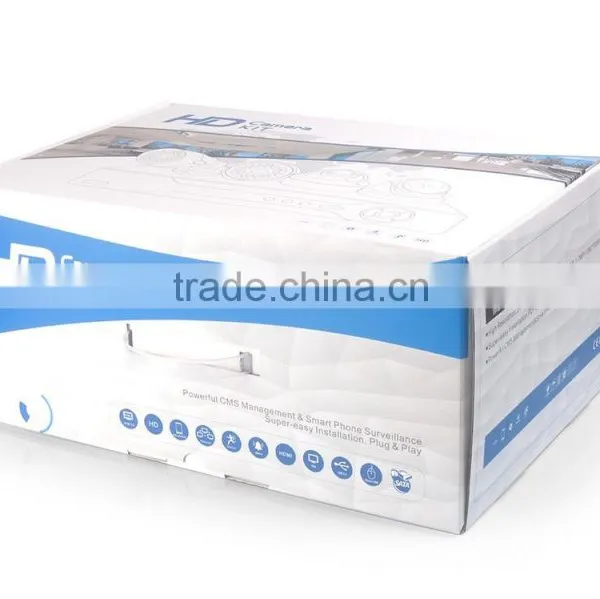 Home Security Camera System Wholesale Cheap Price 4 Channel H.264 HD 1080P AHD Camera Diy Kits photo-2