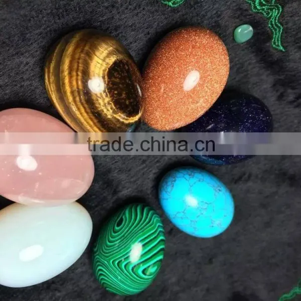 Wholesale Colorful Small Quartz Crystal Stone Eggs for Message photo-3