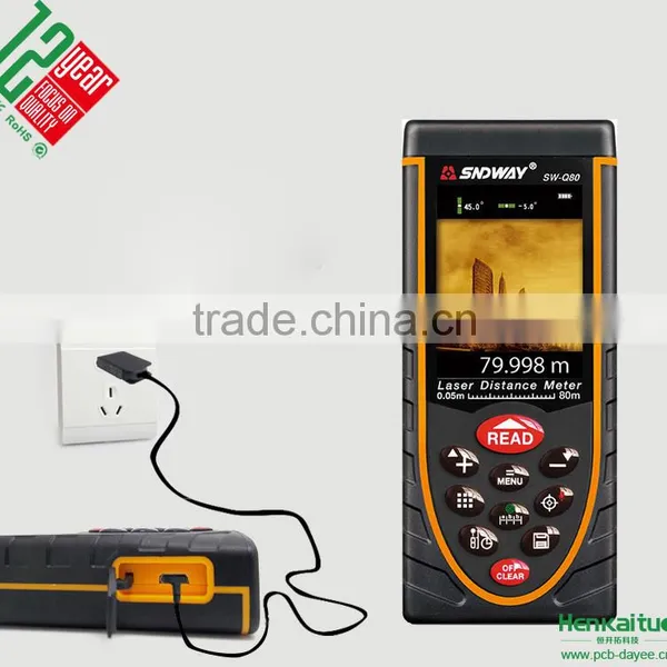 Handheld Digital Laser Distance Meter 0.05-120m Measuring Range Laser Rangefinder photo-3