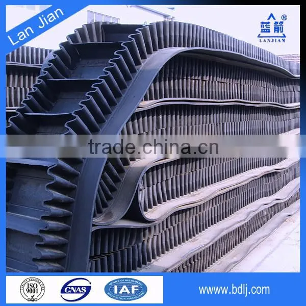 Material Conveying Machine Corrugated Steep Sidewall Transport Conveyor Belt photo-4