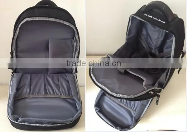 2015 New Design Roling Laptop Trolley Backpack(TROB15-002) photo-2