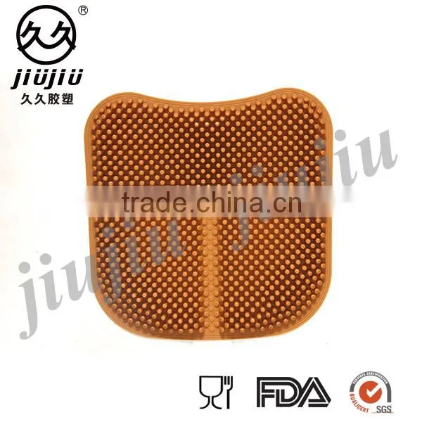 2016 Hot Patent New Design Soft Silicone Seat Cushion Portable Outdoor Office Massage Seat Pink/Gray/Brown/Chocolate photo-3