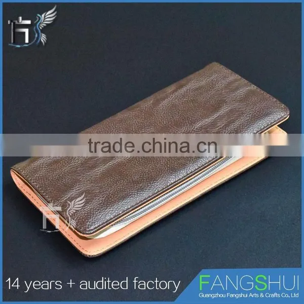 Custom Design Your Own Leather Purse for Unisex Purses Wholesale photo-4