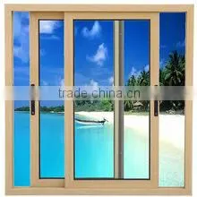 Aluminium Windows With Wood Color Designed According to Customers' Needs photo-2
