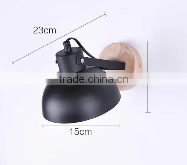 Simple Bedroom Bedside Lamp Hotel Wall Lamps photo-3