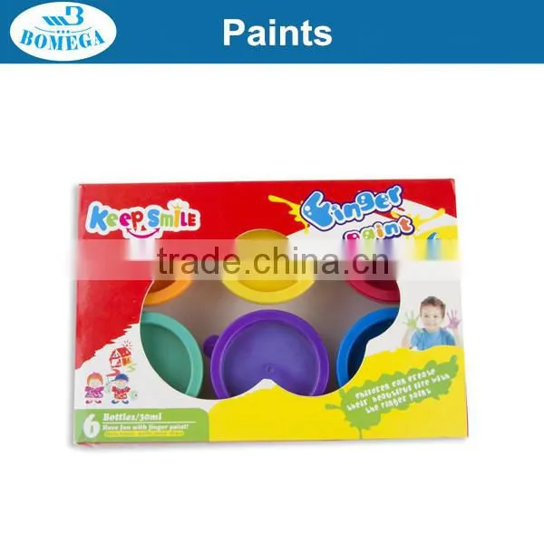 30ml 6 Colours Finger Paint For Kids DIY Painting photo-3