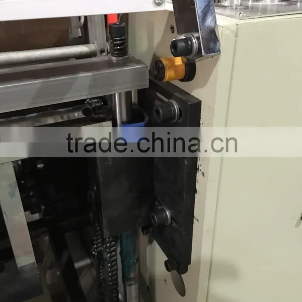 High Speed 2 Lines Supermarket Plastic Bag Making Machine for 500pcs/min photo-6