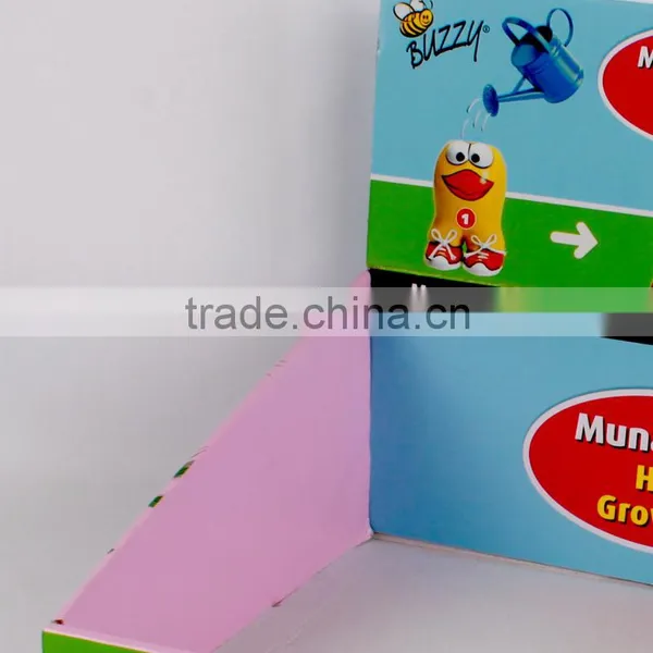 Custom Printing Paper Boxes Colorful Counter Display Box photo-4