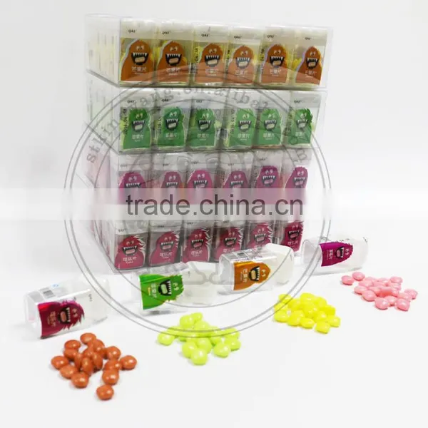 Strawberry Fruit Flavor Pressed Tabletting Candy in Sour Flavor Bottle Packed photo-2