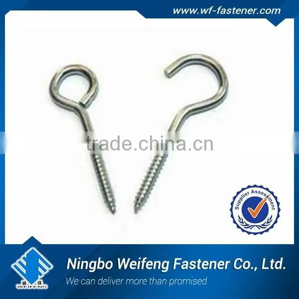 Galvanized Metal Screw Eyes Hook and Eye ,screw Hook photo-3