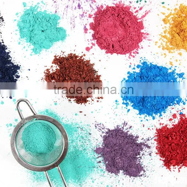 China Wholesale Colour Synthetic Mica Sparkling Pearl Pigment