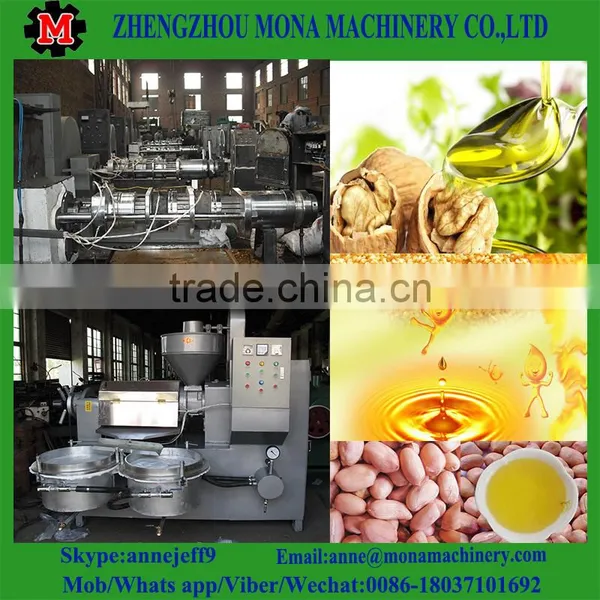 Small Screw Coconut Oil Extraction Machine Peanut Oil Pressing Machine Olive Oil Press Machine photo-4