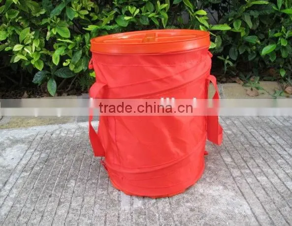 Printed Colorful Pop up Garden Bag Easily Collapsible Pop up Big Volume Garden Leaves Bag photo-4