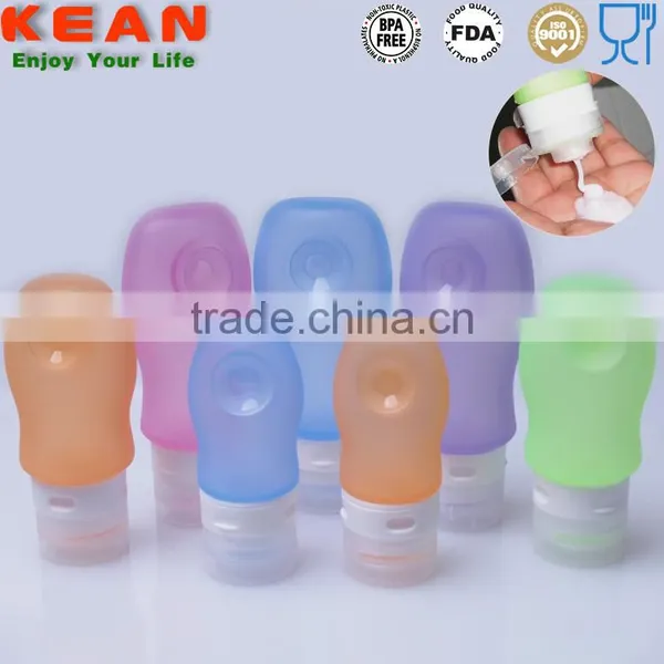 BPA Free Silicone Squeezable Travel Tubes photo-3