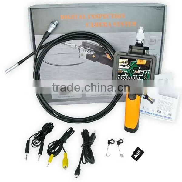3.5" Detachable LCD Video Inspection Camera Borescope/ Endoscope SnakeScope 8.2mm Diameter + 3M Cable + 2GB MicroSD Card photo-2
