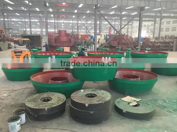 Vietnam Wet Pan Gold Grinding Machine/wet Pan Mill for Sale photo-6