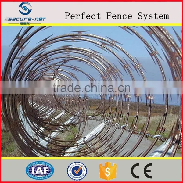 ISO9001 Galvanized Razor MeshRazor Barbed Wireconcertina Razor Wire photo-4