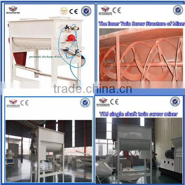 Rotexmaster YSHJ100 Single Shaft and Double Spiral Mixer for Chicken Feed Mixing photo-5