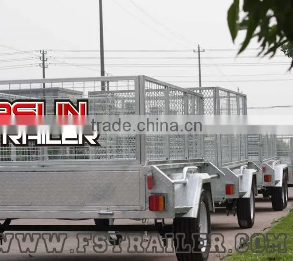 Newest Fully Welded Cage Trailer 7x5/8x5 photo-4