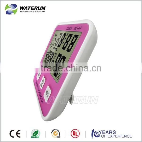 Hot Sale Mini Digital Alarm Clock Thermometer Testing Indoor Humidity and Temperature photo-4
