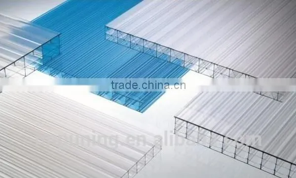 100% Virgin Bayer,sun Sheet & Polycarbonate Force Structure Multi-wall Sheet 10 Years Quality photo-4
