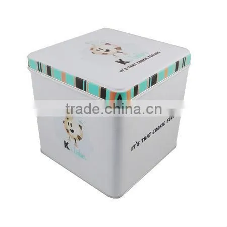 Square Coffee Tin Can photo-2