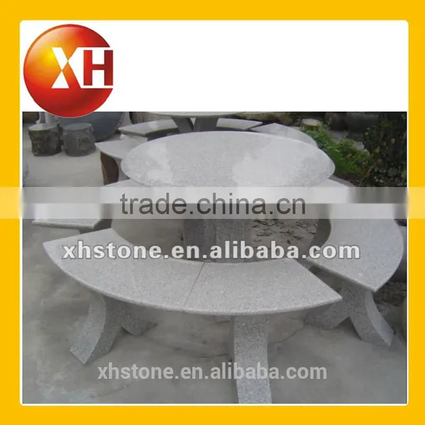 Garden Round Marble Center Table for Outdoor Furniture photo-3