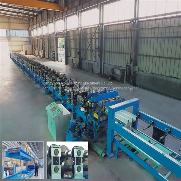 Steel Floor Deck Roll Forming Machine