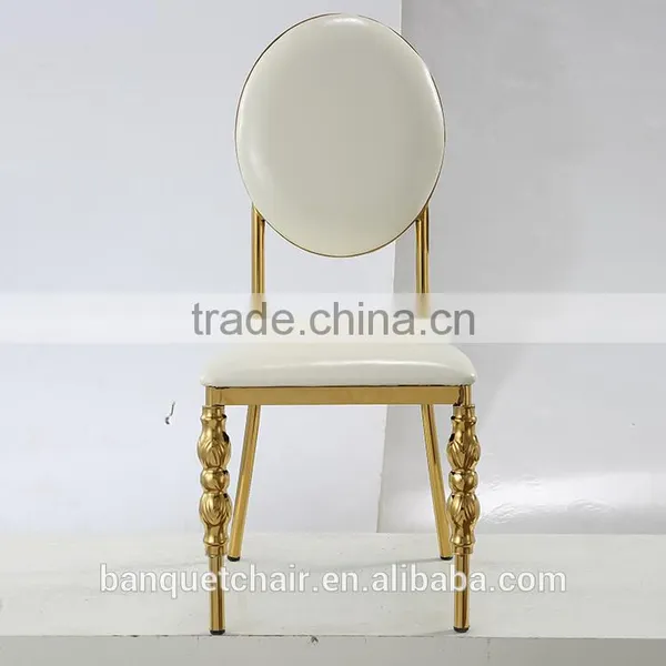 Mid Century Modern Design Stainless Steel Chair Stainless Steel Banquet Chair photo-4