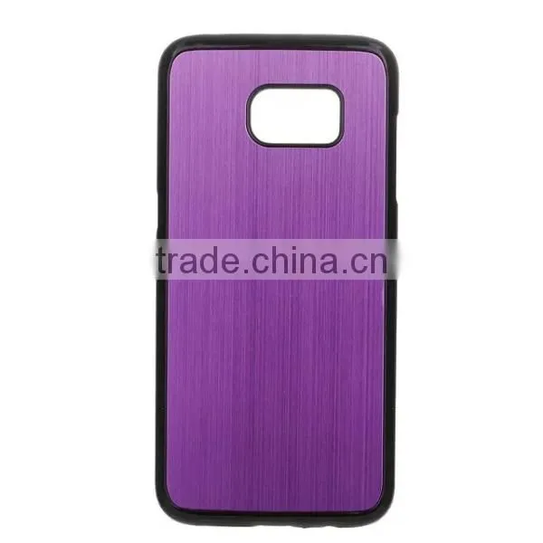 PC Black Aluminum Phone Cover Coloful Creative Case for Samsung S7 Edge photo-3