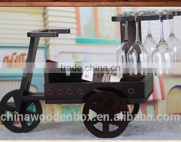 Special Design Animal Wine Rack for Home or Hotel Decoration Horse Car Shape Wine Rack photo-3