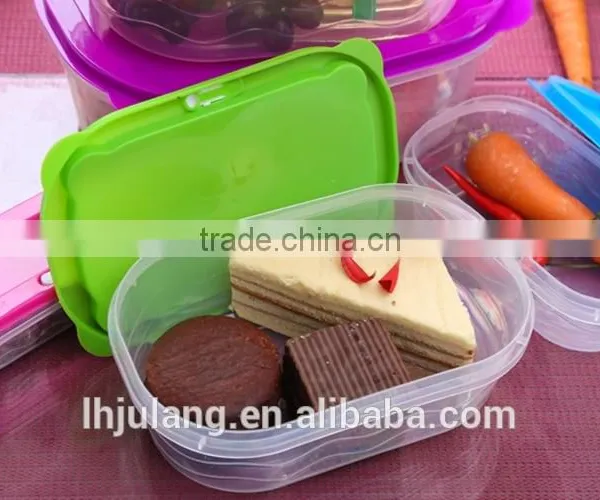 BPA-Free Useful Plastic Food Container Set With Lid/5pcs Plastic Food Container Set With Lid photo-5